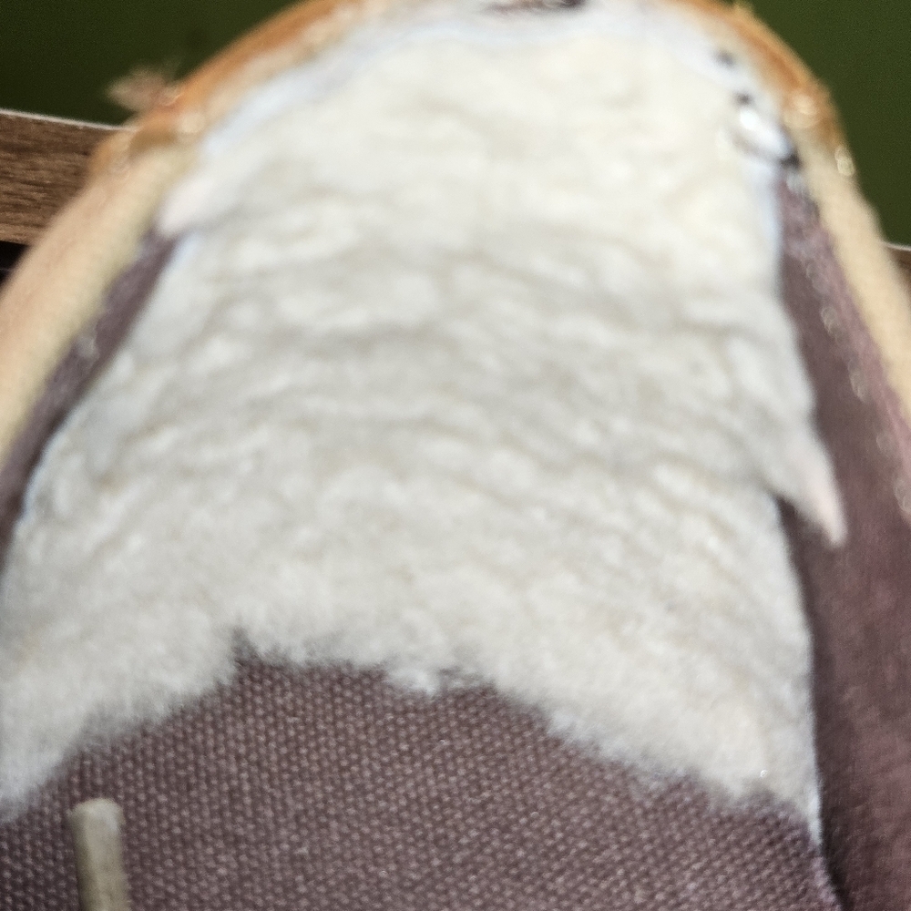 UGG Australia Men’s Sneakers Size 9 Tan & Brown Leather Canvas - Picture 8 of 8
